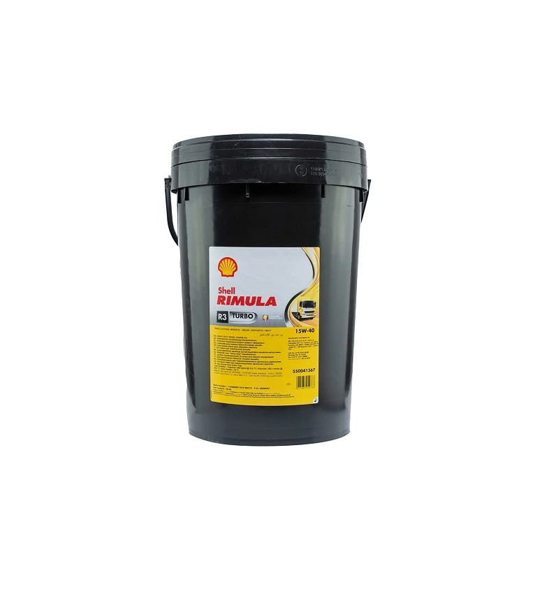 SHELL OIL RIMULA R3 TURBO 15W-40 CAN 20LT 1 SHELL OIL RIMULA R3 TURBO 15W-40 CAN 20LT - Image 1