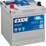 EXIDE BATTERY EXCELL EB505 50AH A