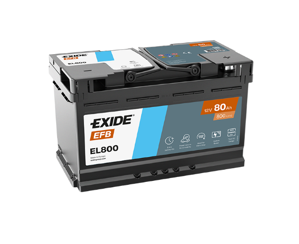 EXIDE BATTERY EFB EL800 80ΑΗ Δ 1 EXIDE BATTERY EFB EL800 80ΑΗ Δ - Image 1