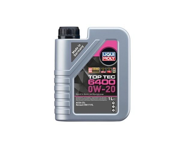 LIQUI MOLY OIL TOP TEC 6400 0W-20 1LT 21584