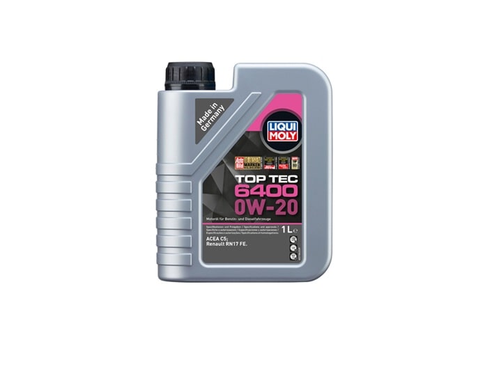 LIQUI MOLY OIL TOP TEC 6400 0W-20 1LT 21584 1 LIQUI MOLY OIL TOP TEC 6400 0W-20 1LT 21584 - Image 1