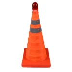 ΚΩΝΟΣ ΠΤΥΣΣΟΜΕΝΟΣ ΑΣΦΑΛΕΙΑΣ ΜΕ LED 50CM
